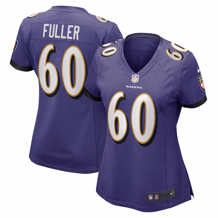 Women's Baltimore Ravens Kyle Fuller Nike  Purple  Game Jersey - Jersey