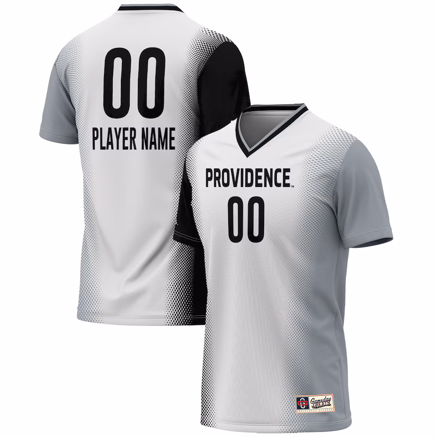 Providence Friars GameDay Greats Unisex NIL Pick-A-Player Lightweight Women's Soccer Jersey - White - Jersey