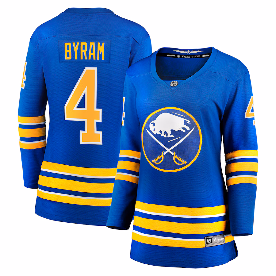 Women's Buffalo Sabres Bowen Byram Fanatics Royal Home Breakaway Player Jersey - Jersey