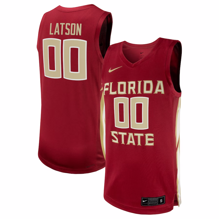 Ta niya Latson Florida State Seminoles Nike NIL Women's Basketball Replica Player Jersey - Garnet - Jersey