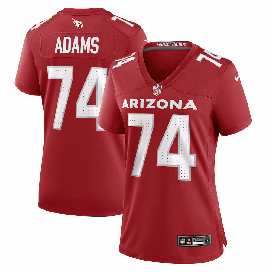 Women's Arizona Cardinals Isaiah Adams Nike Cardinal Game Jersey - Jersey