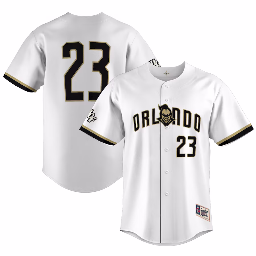 #23 UCF Knights GameDay Greats Unisex Lightweight Baseball Replica Jersey - White - Jersey