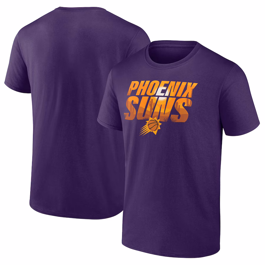 Men's Phoenix Suns  Fanatics Purple Local T-Shirt - Jersey