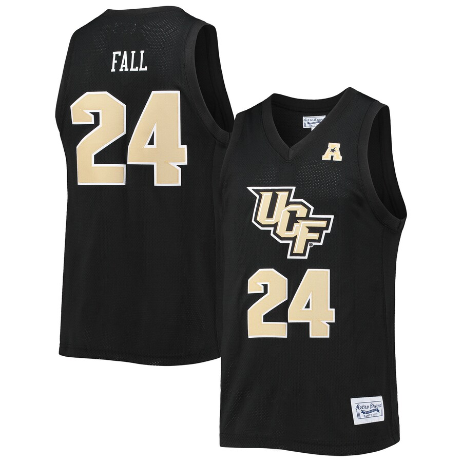 Men's Original Retro Brand Tacko Fall Black UCF Knights Alumni Commemorative Classic Basketball Jersey - Jersey
