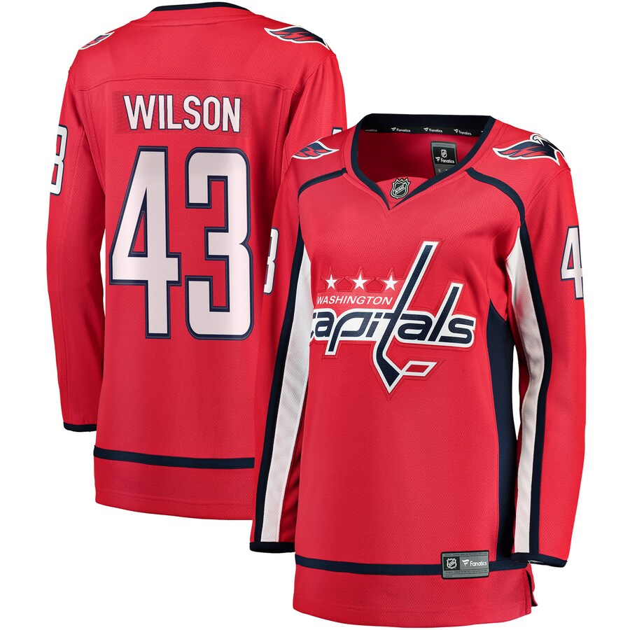 Women's Washington Capitals Tom Wilson Fanatics Branded Red Breakaway Player Jersey - Jersey