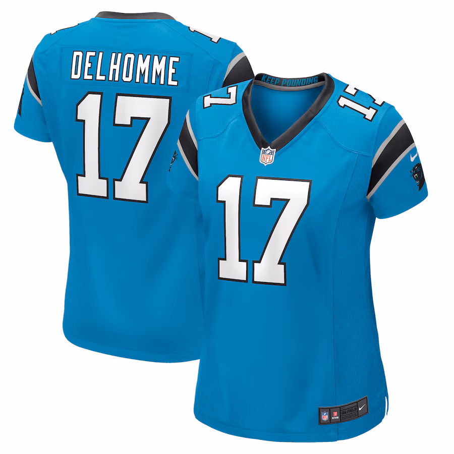 Women's Carolina Panthers Jake Delhomme Nike Blue Retired Player Jersey - Jersey