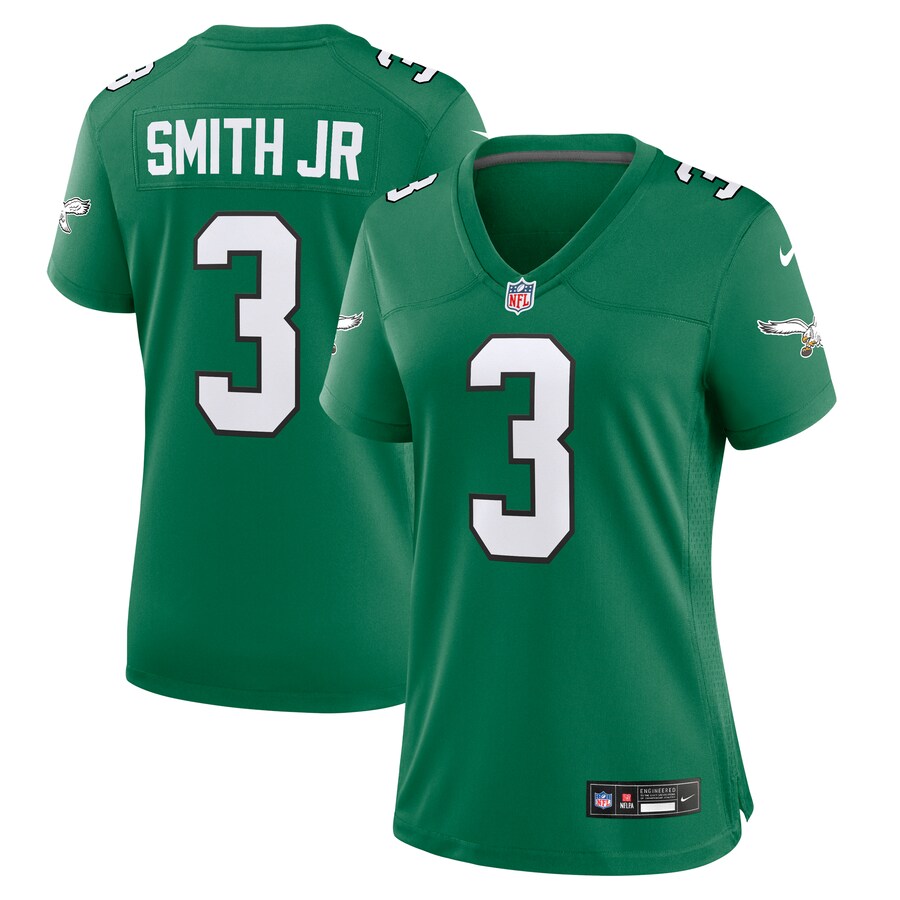 Women's Philadelphia Eagles Nolan Smith Nike Kelly Green Alternate Game Jersey - Jersey