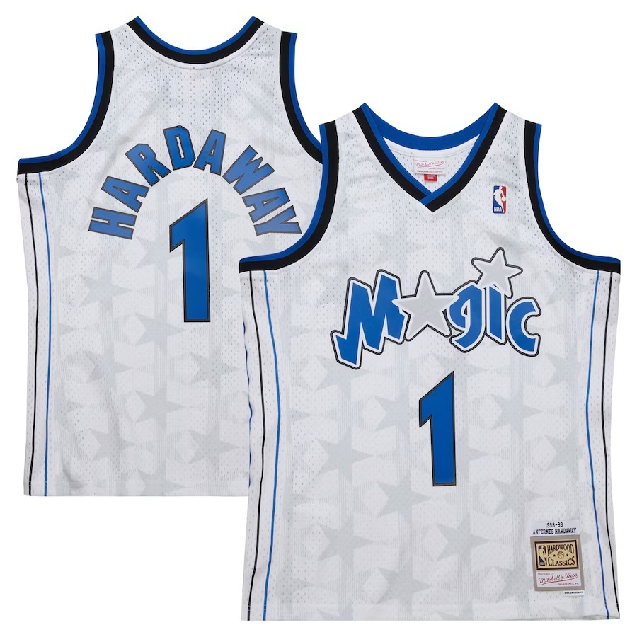 Men's Orlando Magic Penny Hardaway Mitchell & Ness White 1998/99 Hardwood Classics Swingman Jersey - Jersey