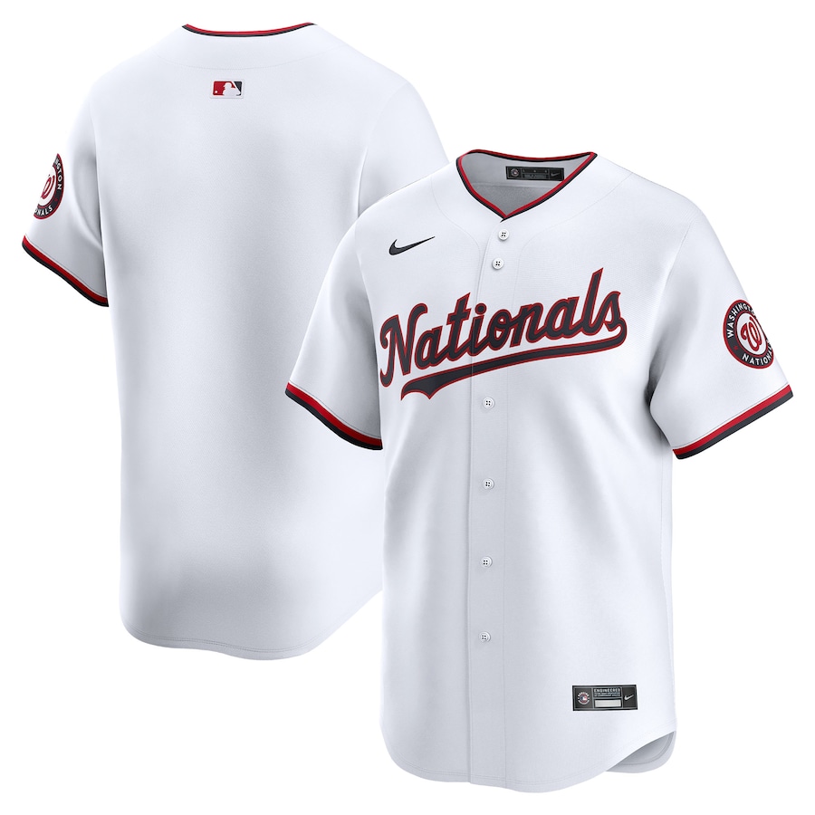 Men's Washington Nationals Nike White Home Limited Jersey - Jersey