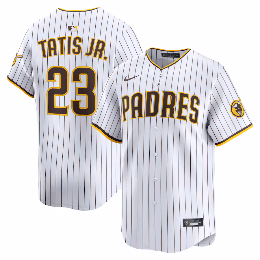 Men's San Diego Padres Fernando Tatis Jr. Nike White Alternate Limited Player Jersey - Jersey