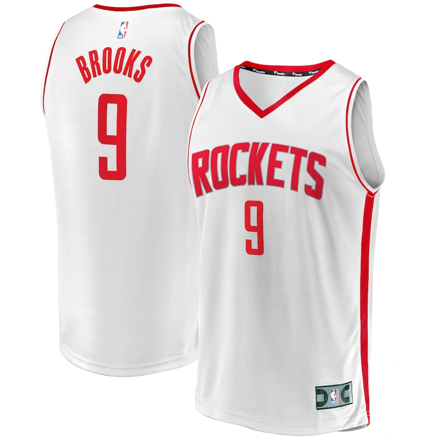 Youth Houston Rockets Dillon Brooks Fanatics White Fast Break Replica Player Jersey - Association Edition - Jersey