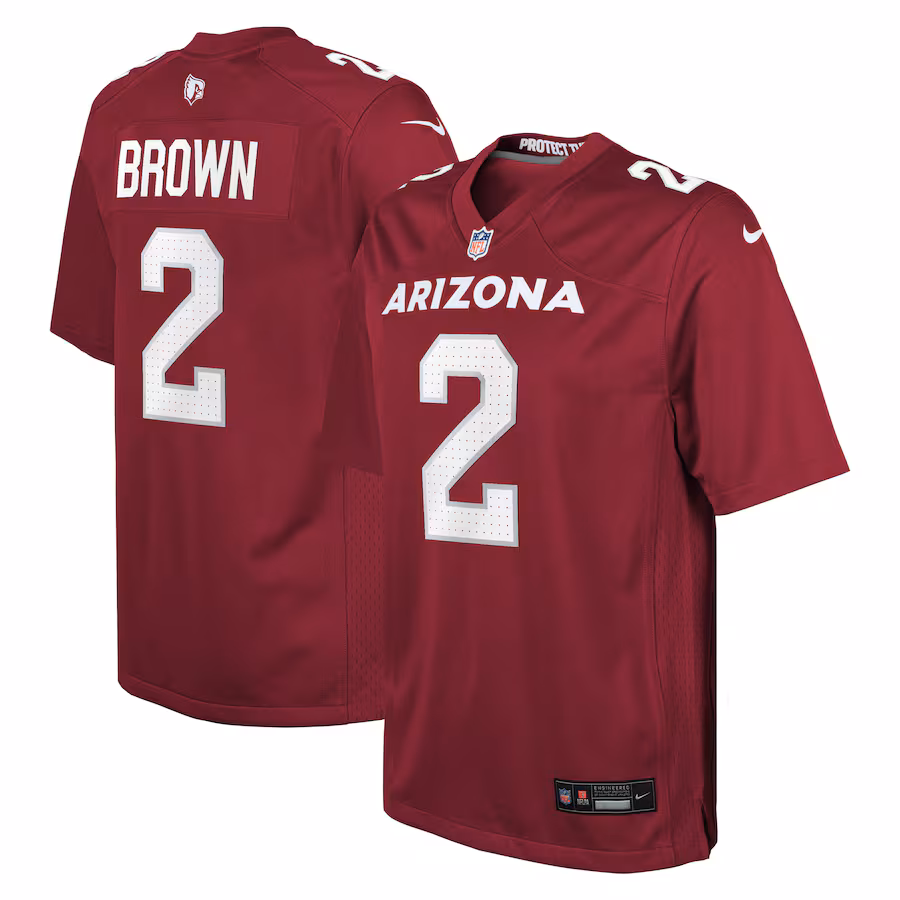 Youth Arizona Cardinals Marquise Brown Nike Cardinal Game Jersey - Jersey
