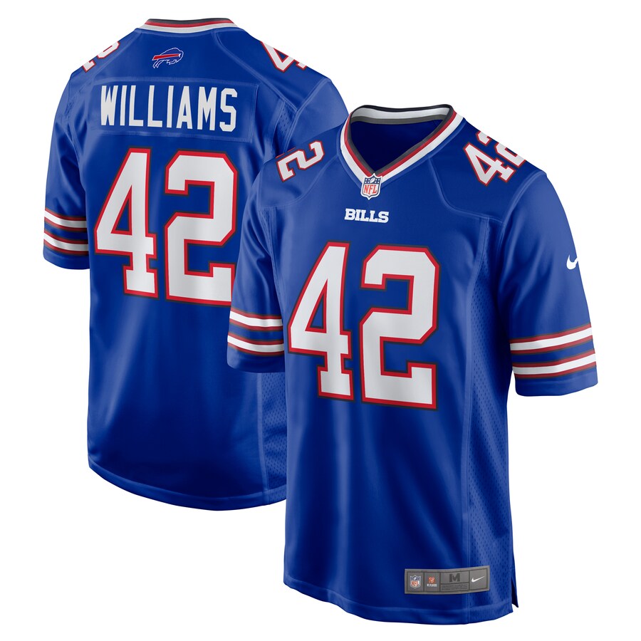 Men's Buffalo Bills Dorian Williams Nike Royal Home Game Jersey - Jersey