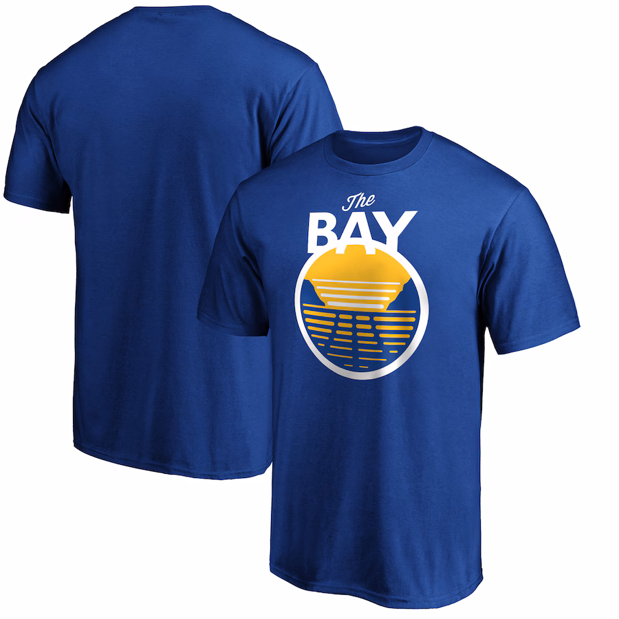 Men's Golden State Warriors Royal The Bay Statement Edition T-Shirt - Jersey