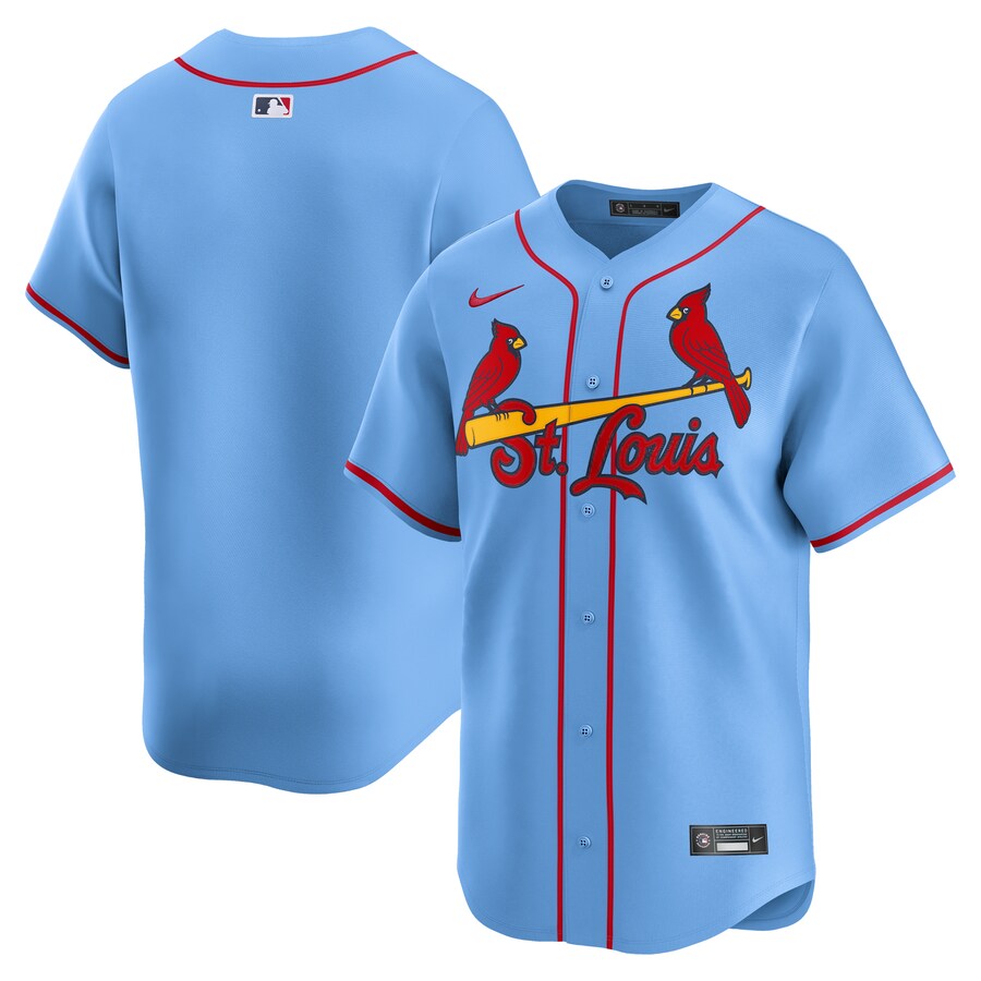 Men's St. Louis Cardinals  Nike Light Blue  Alternate Limited Jersey - Jersey