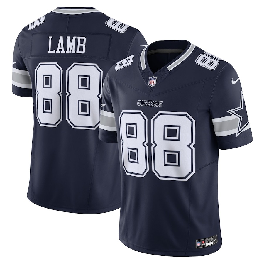 Men's Dallas Cowboys CeeDee Lamb Nike Navy Vapor F.U.S.E. Limited Jersey - Jersey