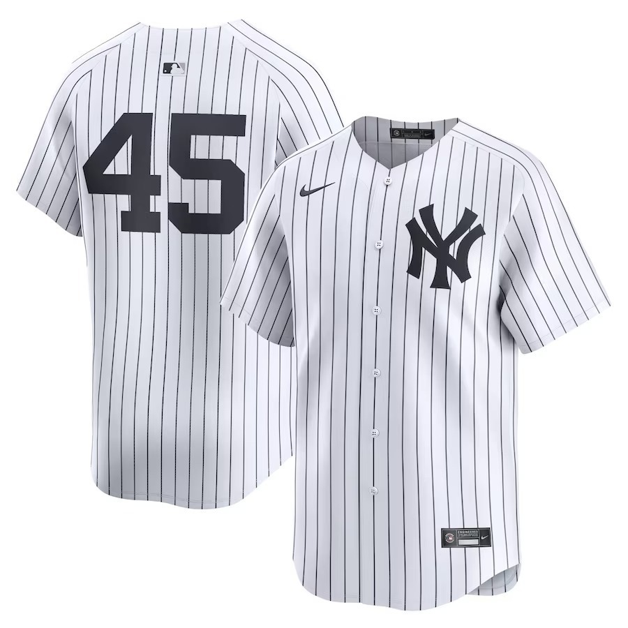 Men's New York Yankees Gerrit Cole Nike White Home Limited Player Jersey - Jersey
