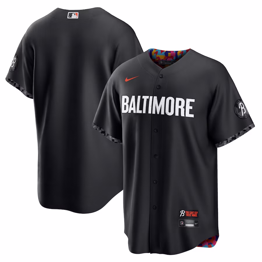 Men's Baltimore Orioles  Nike Black City Connect Replica Jersey - Jersey
