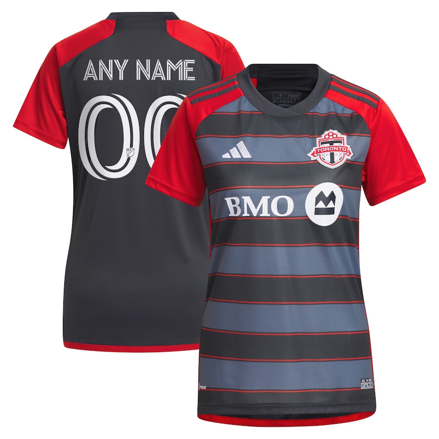 Women's Toronto FC adidas Gray 2023 Club Kit Replica Custom Jersey - Jersey