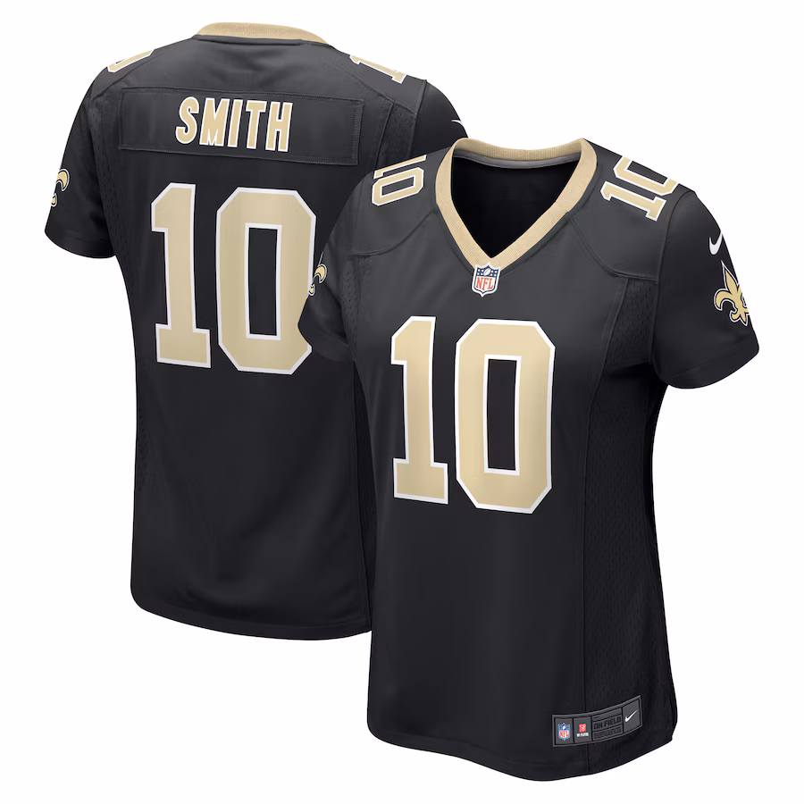 Women's New Orleans Saints Tre'Quan Smith Nike Black Game Jersey - Jersey