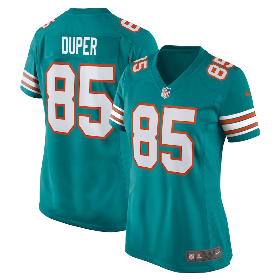 Women's Miami Dolphins Mark Duper Nike Aqua Retired Player Jersey - Jersey