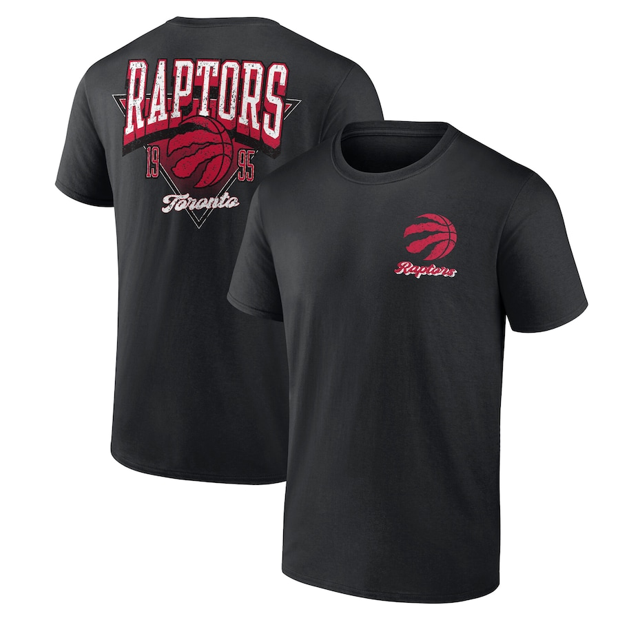 Men's Toronto Raptors Black Never Over T-Shirt - Jersey