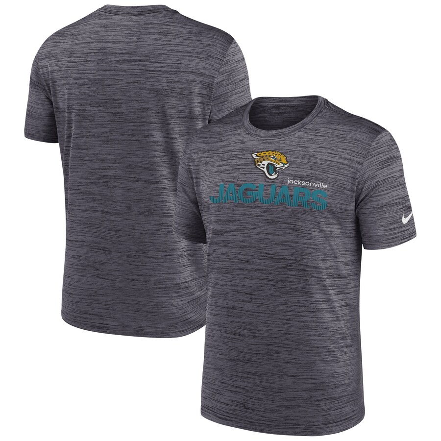 Men's Jacksonville Jaguars Nike Black Blitz Velocity Modern Performance T-Shirt - Jersey