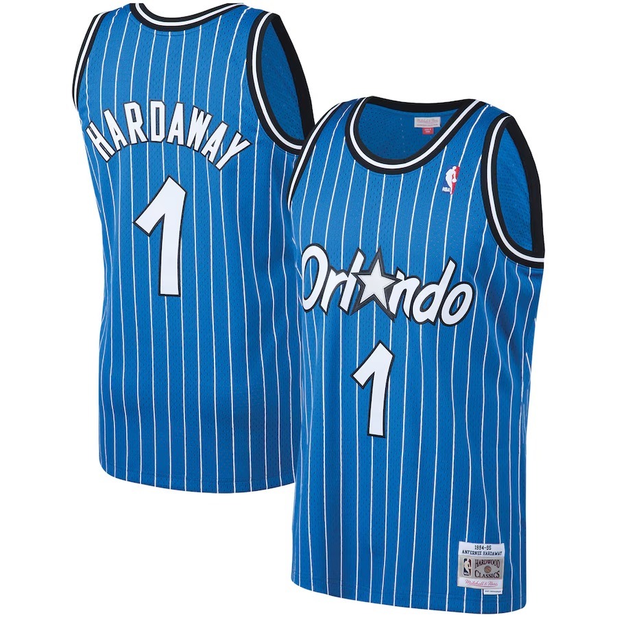 Men's Orlando Magic Penny Hardaway Mitchell & Ness Blue 1994/95 Big & Tall Hardwood Classics Swingman Jersey - Jersey