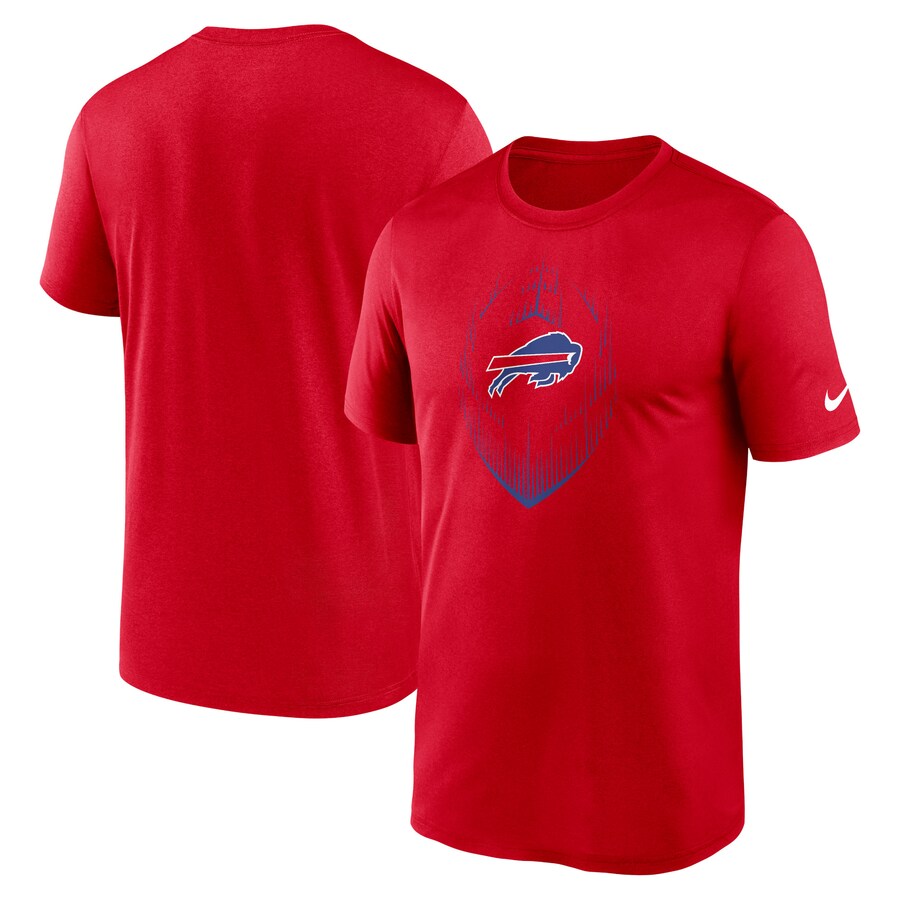 Men's Buffalo Bills Nike Red Primetime Legend Icon Performance T-Shirt - Jersey