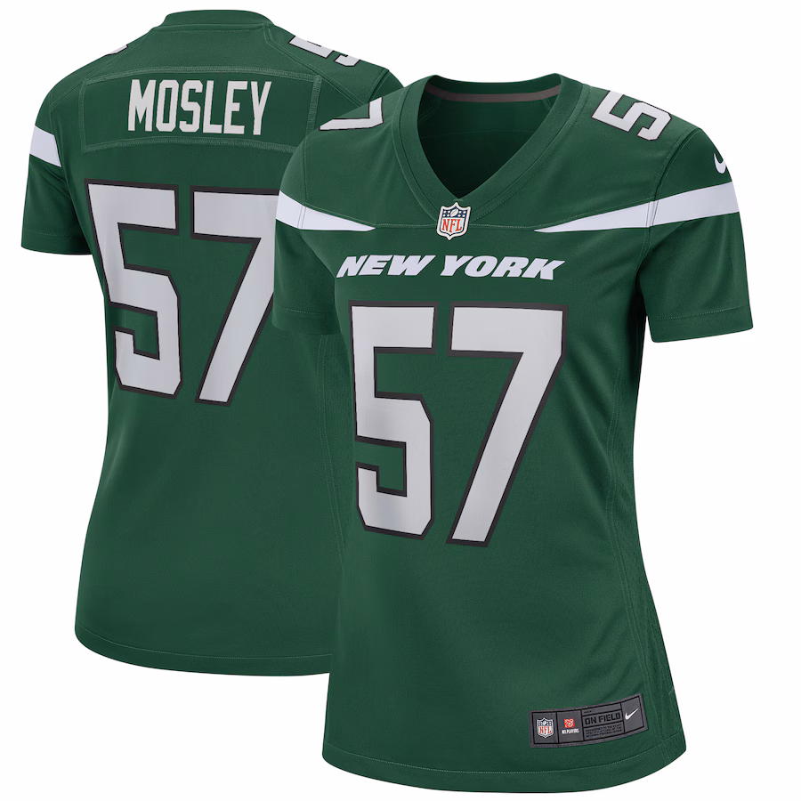 Women's New York Jets C.J. Mosley Nike Green Player Jersey - Jersey