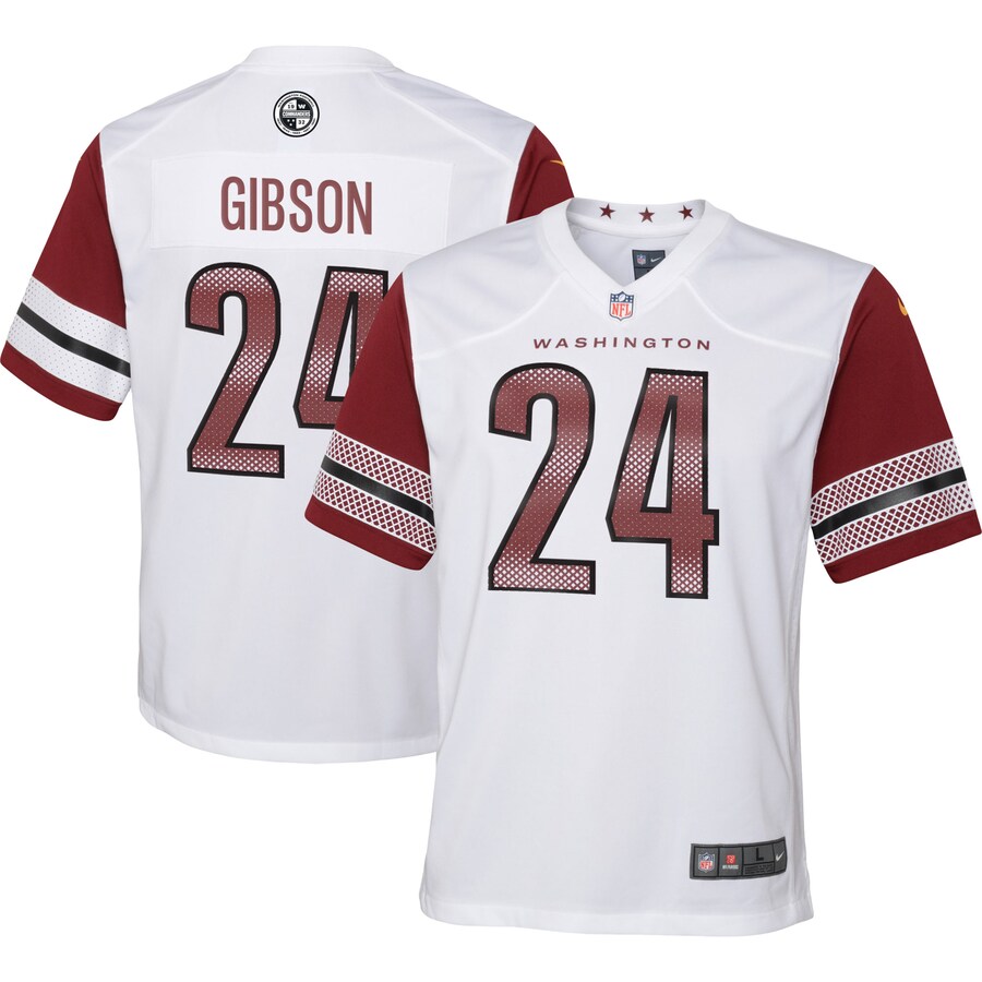 Youth Washington Commanders Antonio Gibson Nike White Game Jersey - Jersey