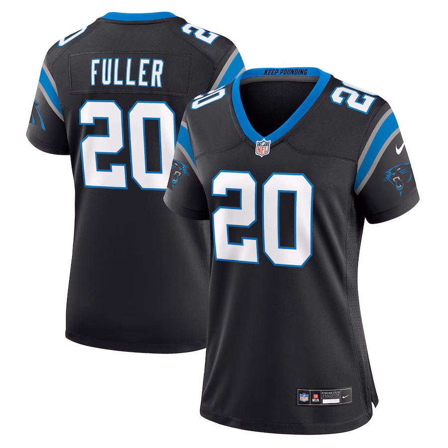 Women's Carolina Panthers Jordan Fuller Nike Black Game Jersey - Jersey