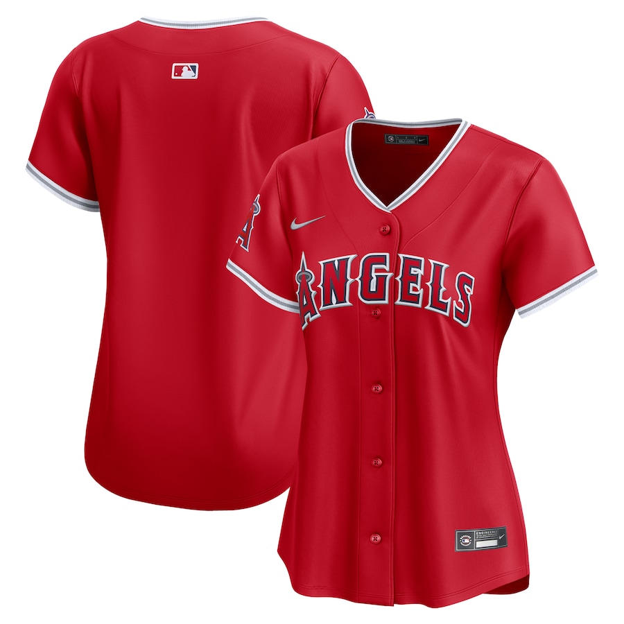 Women's Los Angeles Angels  Nike Red  Alternate Limited Jersey - Jersey
