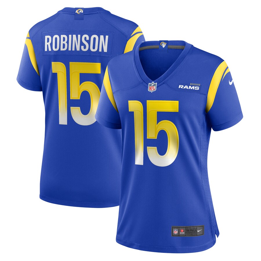 Women's Los Angeles Rams Demarcus Robinson Nike  Royal  Game Jersey - Jersey