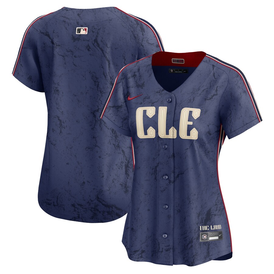 Women's Cleveland Guardians Nike Navy 2024 City Connect Limited Jersey - Jersey