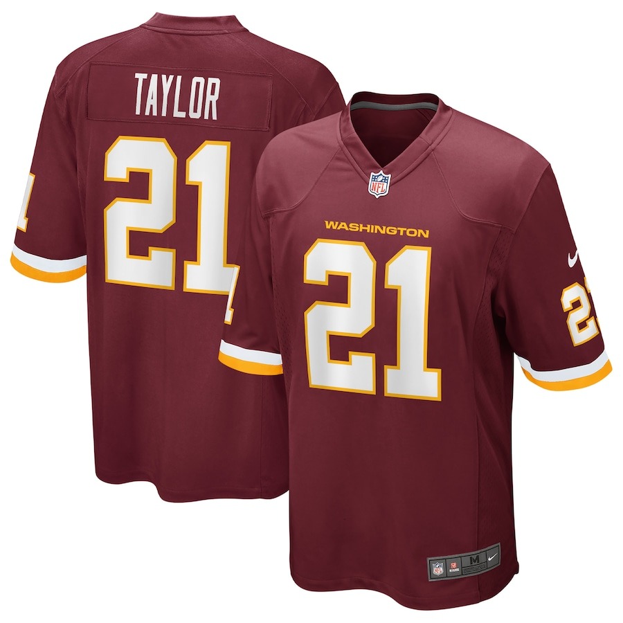 Men's Washington Football Team Sean Taylor Nike Burgundy Retired Player Team Game Jersey - Jersey