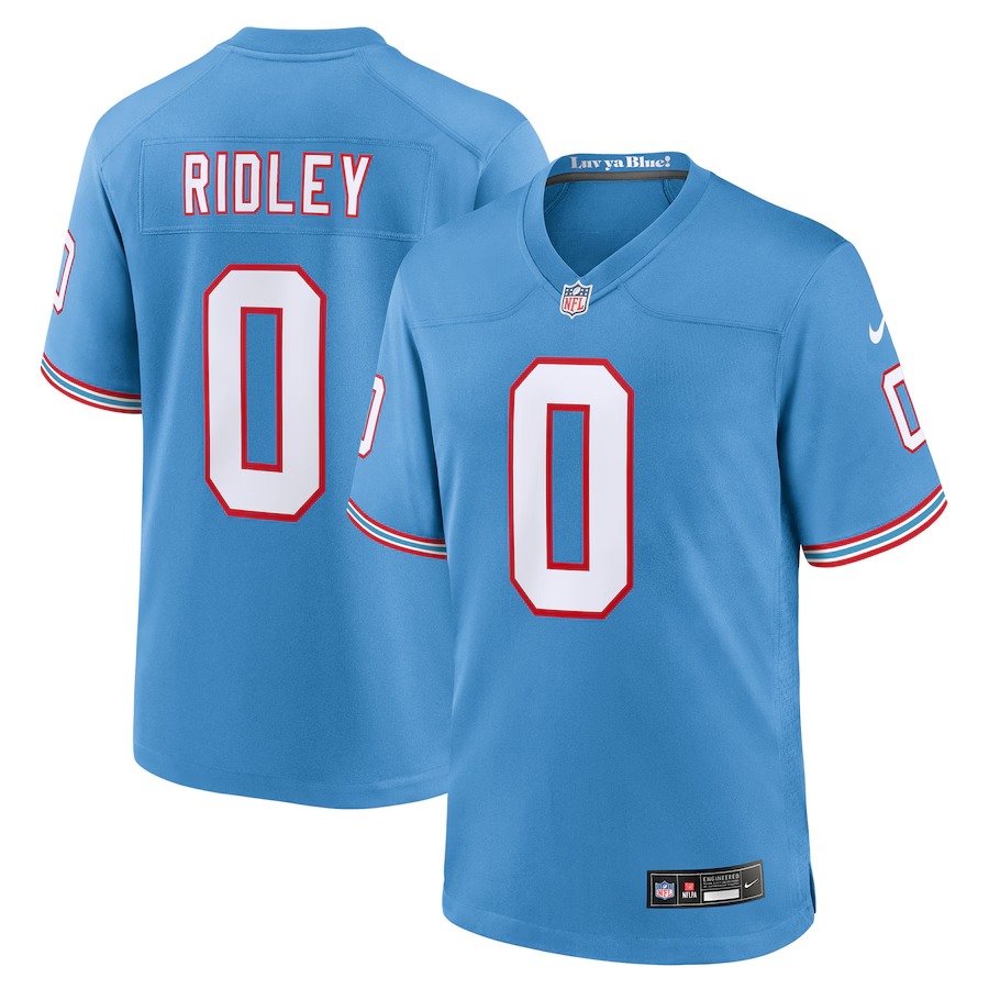 Youth Tennessee Titans Calvin Ridley Nike Light Blue Alternate Game Jersey - Jersey