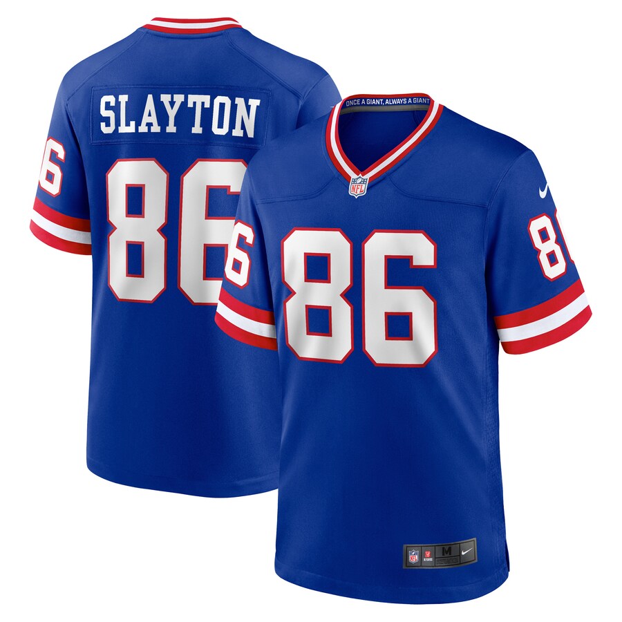 Men's New York Giants Darius Slayton Nike Royal Classic Player Game Jersey - Jersey