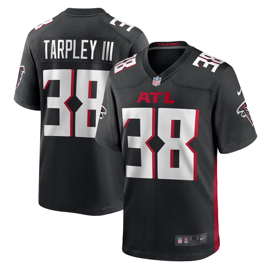 Men's Atlanta Falcons Arnold Tarpley III Nike  Black  Game Jersey - Jersey