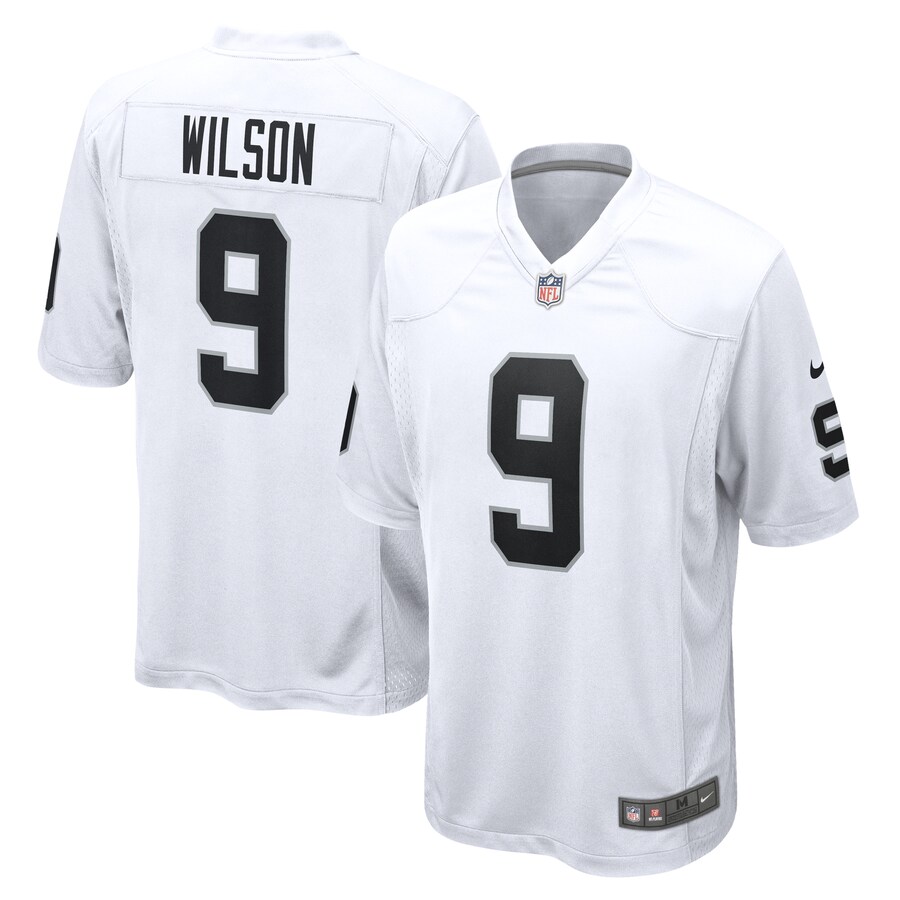 Men's Las Vegas Raiders Tyree Wilson Nike  White  Game Jersey - Jersey