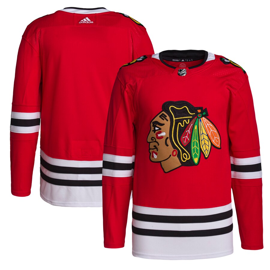 Men's Chicago Blackhawks adidas Red Home Primegreen Authentic Pro Jersey - Jersey
