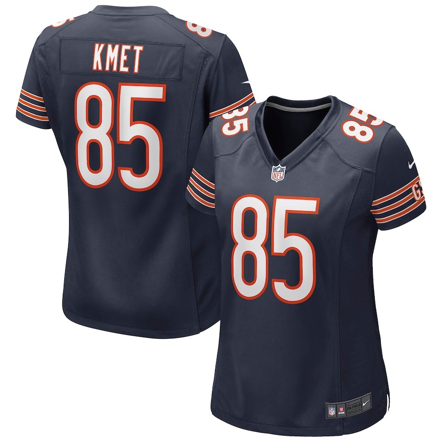 Women's Chicago Bears Cole Kmet Nike Navy Game Jersey - Jersey