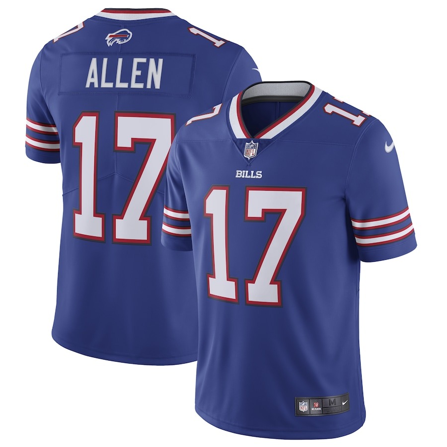 Men's Buffalo Bills Josh Allen Nike Royal Vapor Untouchable Limited Jersey - Jersey