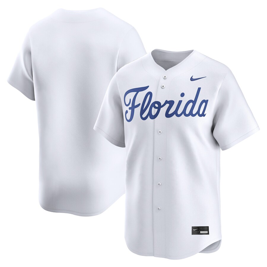 Men's Nike White Florida Gators College Limited Baseball Jersey - Jersey