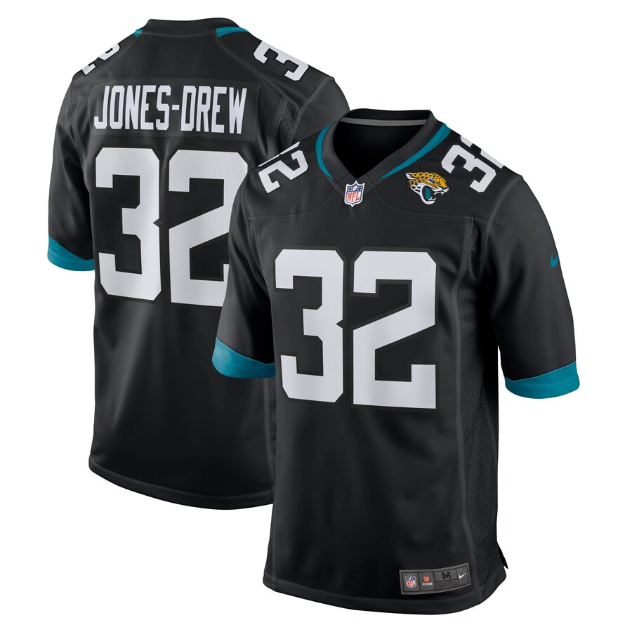 Men's Jacksonville Jaguars Maurice Jones-Drew Nike Black Retired Player Alternate Game Jersey - Jersey
