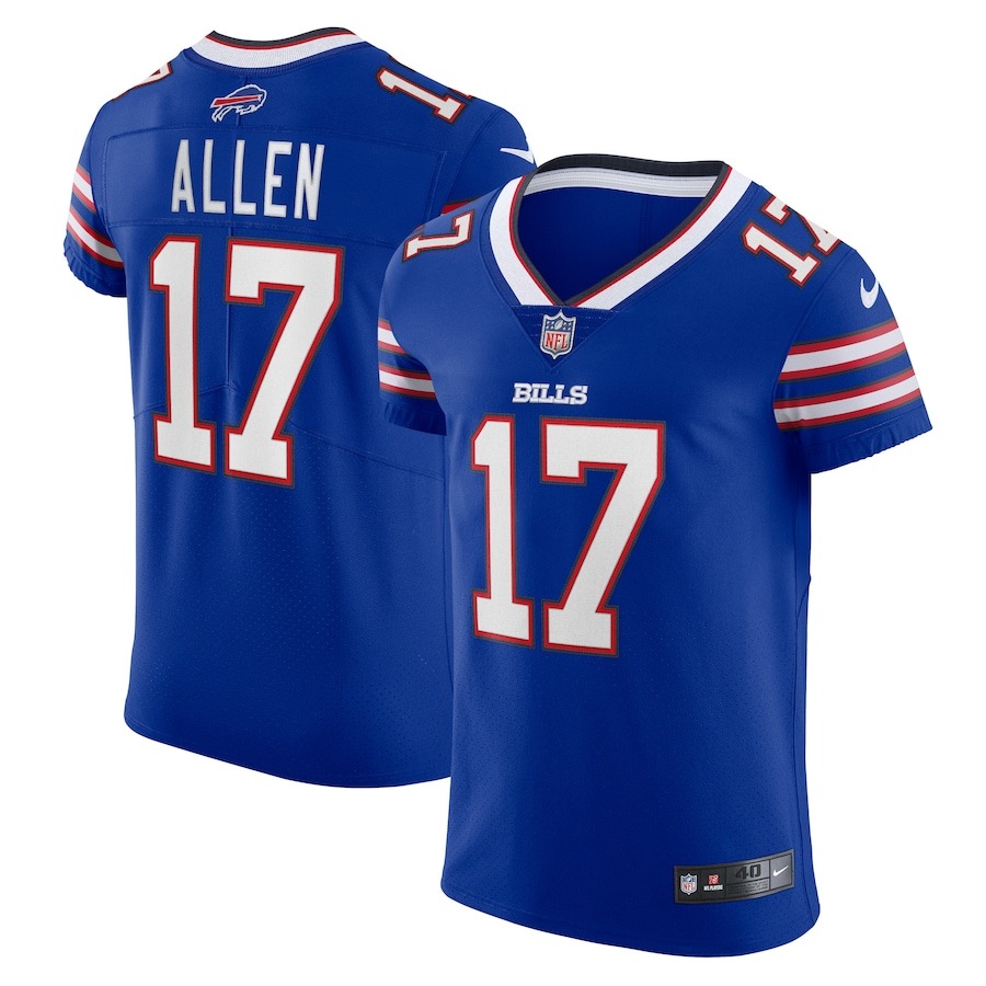Men's Buffalo Bills Josh Allen Nike Royal Vapor Elite Player Jersey - Jersey