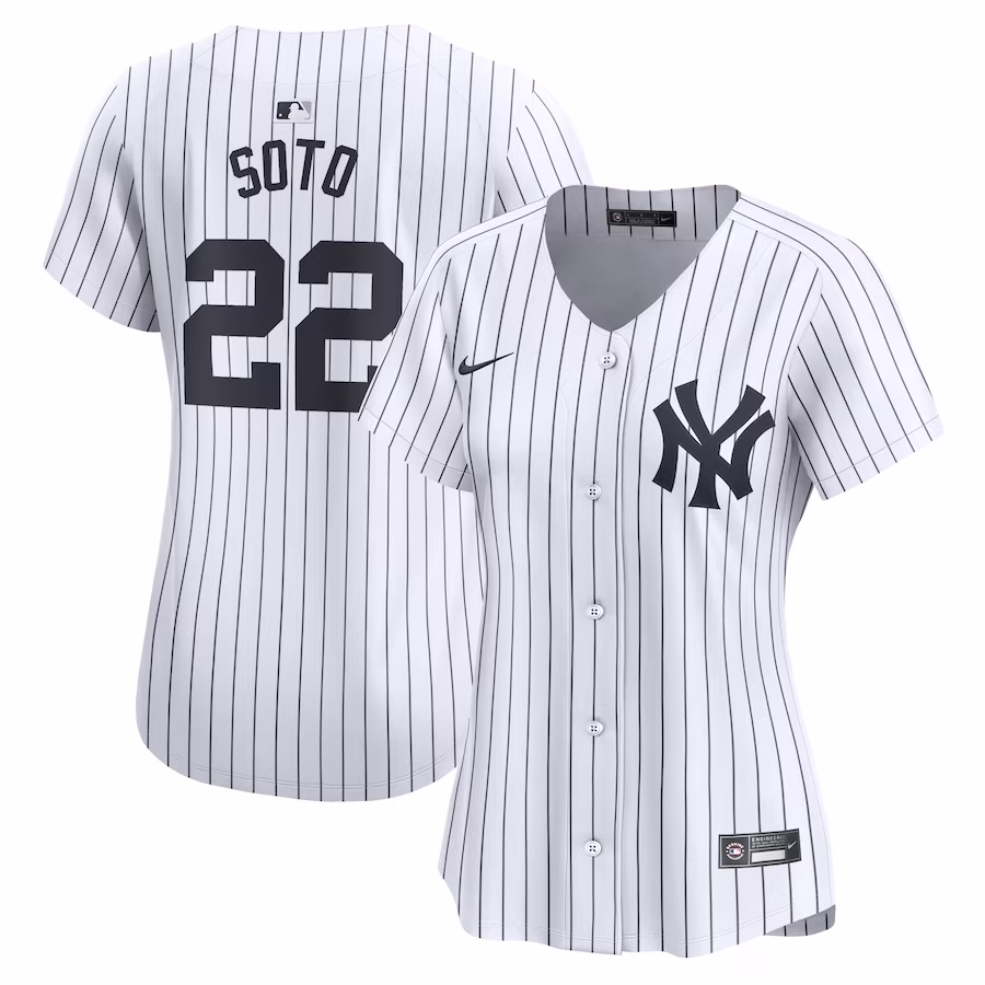 Women's New York Yankees Juan Soto Nike White Home Limited Player Jersey - Jersey