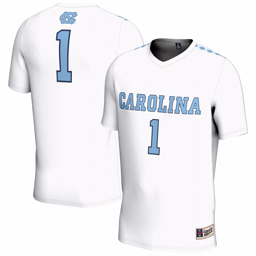 #1 North Carolina Tar Heels GameDay Greats Youth Lightweight Women's Lacrosse Jersey - White - Jersey