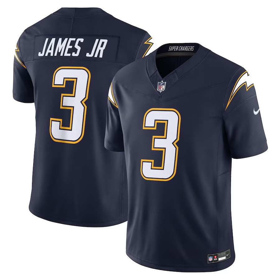 Men's Los Angeles Chargers Derwin James Jr. Nike Navy Alternate Super Chargers Vapor F.U.S.E. Limited Jersey - Jersey