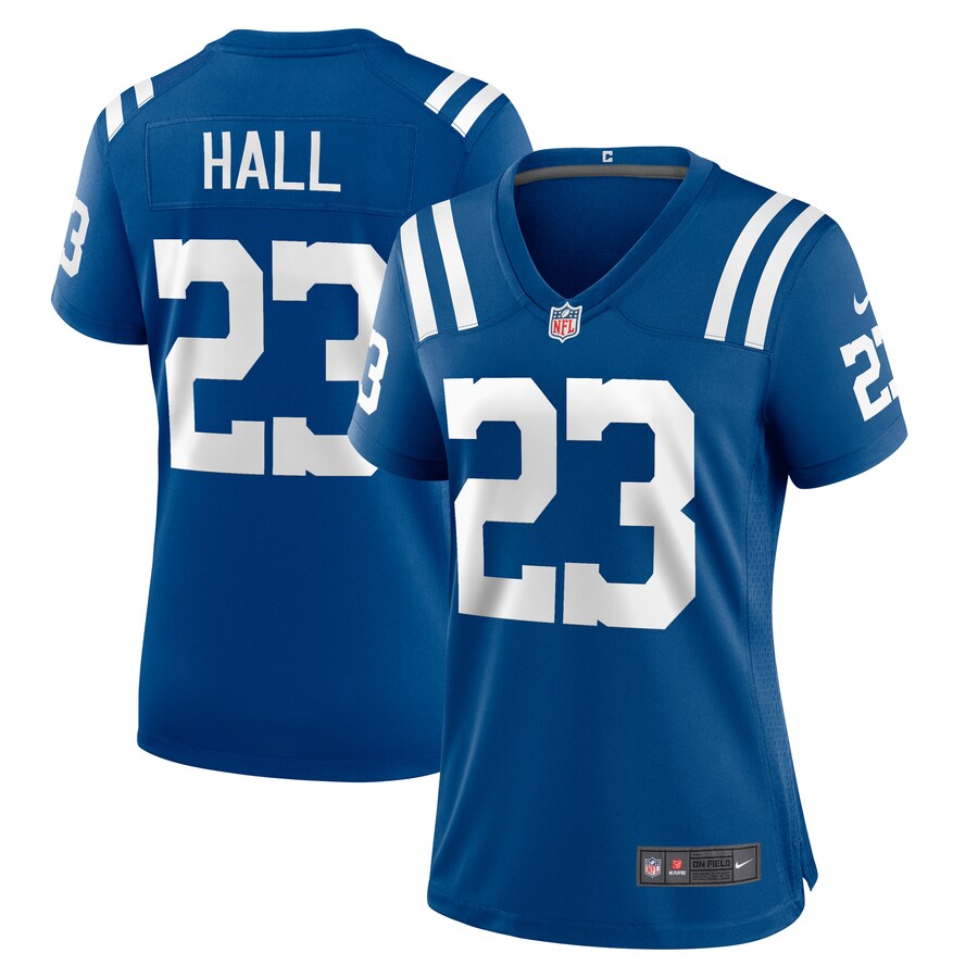 Women's Indianapolis Colts Darren Hall Nike  Royal Team Game Jersey - Jersey